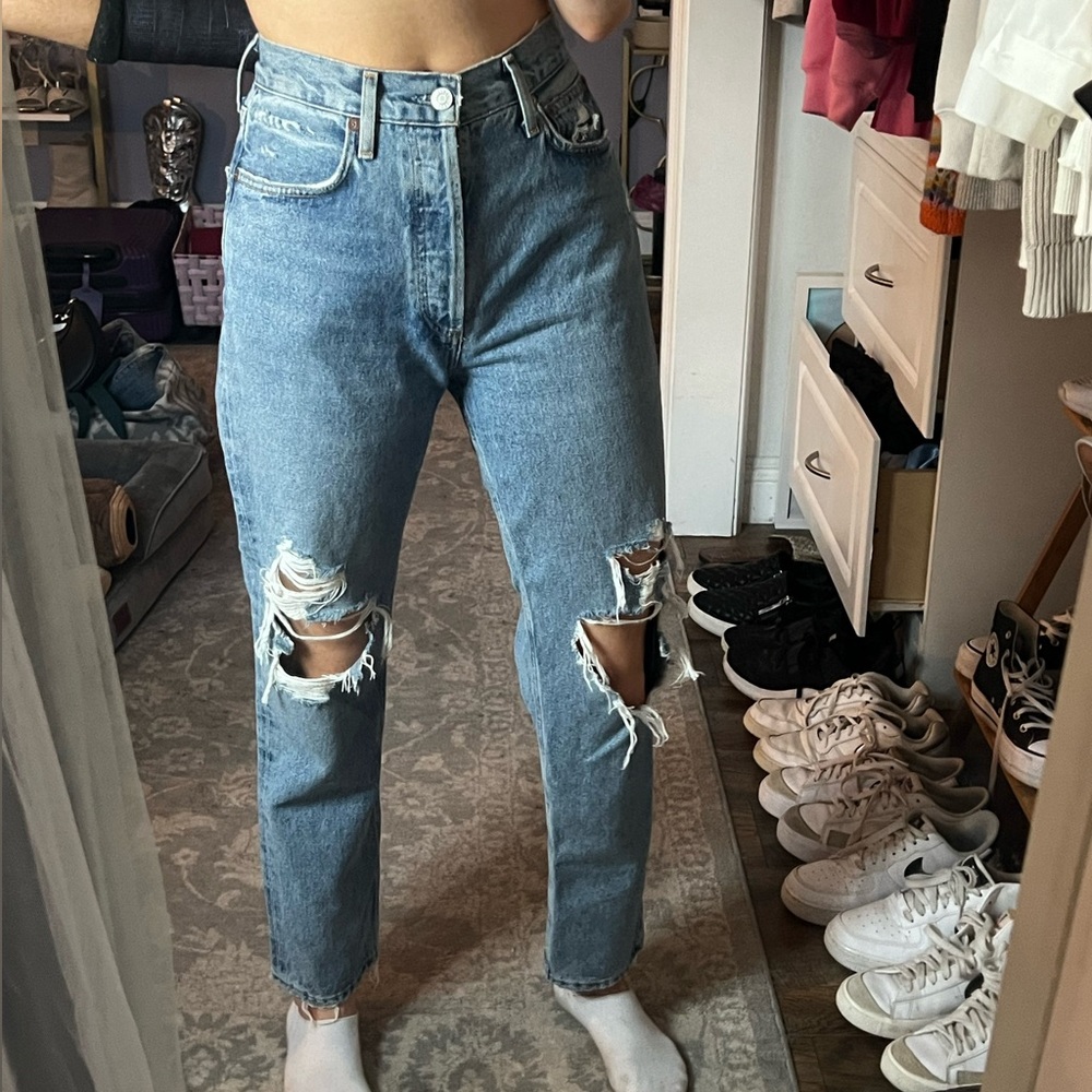 Agolde distressed jeans